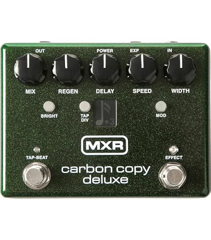 Amazon | Keeley Halo Andy Timmons Dual Echo Pedal - Andy Apple Red